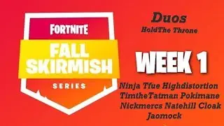 Fortnite Fall Skirmish Week 1 Live Now