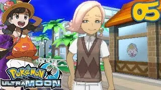 Pok&eacute;mon Ultra Moon - Part 5: Hau'oli City, Totem Stickers & Ilima Battle - Gameplay Walkthrough