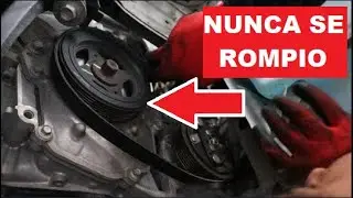 Como Cambiar La Banda Serpentina en 2013-2019 SENTRA (2017 con 185,100 millas)