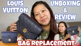 REPLACEMENT OF MY BAG PURCHASE ONLINE! LOUIS VUITTON POCHETTE MET&Iacute;S UNBOXING & REVIEW 2021😍