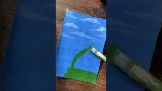 Muhammad ﷺ | Simple Islamic Art Painting | Peaceful Short #viral #arabicart #prophetmuhammad