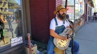 Big Jon Short playing at stART on the Street 2015
