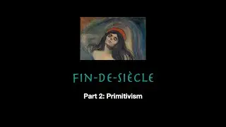 19th Century Art, Sec3, LEC04b: End of the Century, part 2