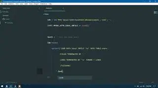 PHP - Upload CSV to database using MySQL LOAD DATA