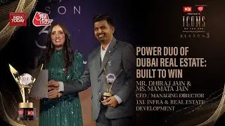 Mr. Dhiraj Jain & Ms. Mamata Jain | Icons of the UAE Awards 2025 | NKN Media | India Today | AAJ TAK
