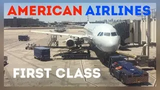 American Airlines First Class Airbus A321, Phoenix PHX to Los Angeles LAX