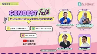Kenali Gizi Seimbang Untuk Cegah Stunting - GENBEST TALK (Kota Surakarta, 17 Februari 2023)