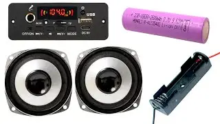 10 + 10 Watt के स्पीकर वूफर चलाने वाला Bluetooth Audio Board Testing 💯 Reality