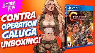 CONTRA: OPERATION GALUGA UNBOXING! (PHYSICAL COPY RELEASE)