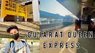 Gujarat queen express || Valsad to&rsquo; Ahemdabad || TRAVELING VLOG 2023