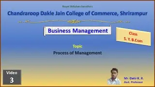 Process of Management