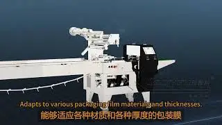 SZ602W Flow Wrapper | 3D View of Multi-Material Packaging Capability