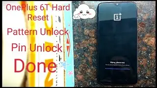 OnePlus 6T Hard Reset || Pattern Unlock Done