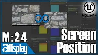 M24: Screen Position Node | UE4 Beginner's Material Tutorial Series