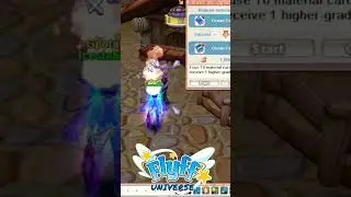 FLYFF UNIVERSE CARD CRAFTING FROM 4% TO 7% #flyffuniverse #flyff #flyforfun #shorts #short