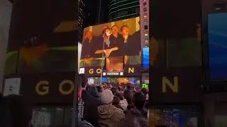 Live music by Jung-kook at Times Square, New York City