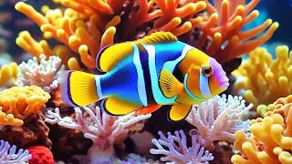 The Best 4K Aquarium - Dive Into The Mesmerizing Underwater Realm, Sea Jellyfish, Coral Reefs . #6
