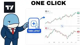 How to Split the Chart on TradingView