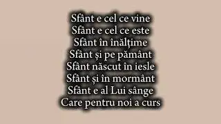 Sfânt e cel ce vine - negativ