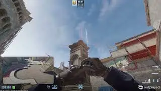Inferno smoke from B Site to deep mid, top mid, and arches (FROM SAME SPOT)