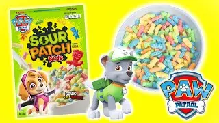 Sour Patch Kids Cereals with Paw Patrol Surprise Toys