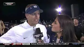 Matt Wells postgame interview