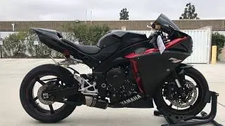 2009 Yamaha R1 / Full Graves Exhaust Sound Clip