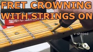 Understring Fret Crowning File