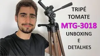 Tripé TOMATE MTG-3018: vale a pena em 2024? - Review (serve para outros modelos da Tomate)