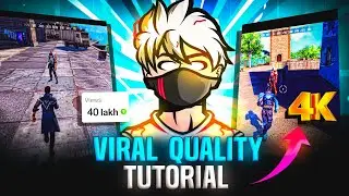 @KHAMOSH_FF 𝐕𝐈𝐑𝐀𝐋 𝐒𝐇𝐎𝐑𝐓 𝐕𝐈𝐃𝐄𝐎 𝐐𝐔𝐀𝐋𝐈𝐓𝐘 Revealed /How To Increase Free fire VIDEO QUALITY In CAPCUT 😱