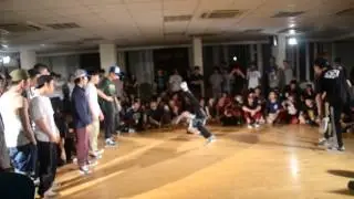 NTU Bboy Jam 2013 | Top 4 Ignition vs Superwack