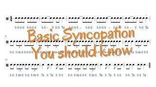 Basic Syncopated Rhythm Exercise Every Musician Should Know #musiclessons #learningmusic