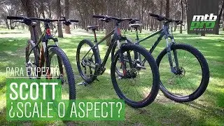 Para empezar: ¿Scott Scale o Aspect?