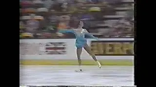 Beatrice Gelmini ITA - 1987 World Figure Skating Championships Free Skate