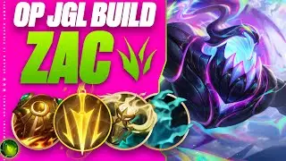 Why You Should Play ZAC JUNGLE Like A FARMING JUNGLER! 🍀 (71% KP and 8cspm on this S+ Build!)
