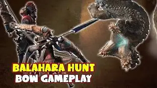 Hunting Balahara With Bow (No Armor) | Monster Hunter Wilds OBT2