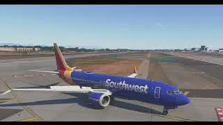 Los Angeles International Airport Landing with ATC