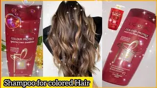 L'Oreal color protect protecting shampoo review|Shampoo for colored Hair