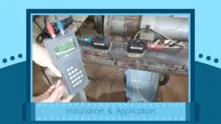 Portable ultrasonic steam flow meter