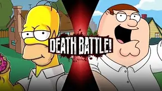 Homer Simpson vs Peter Griffin (The Simpsons/Family Guy) | fan made death battle trailer