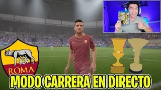 VOLVEMOS DE LAS VACACIONES CON MODO CARRERA ROMA FIFA 17 🔥