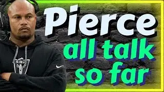 Antonio Pierce needs to back up strong words, make business decisions with Raiders players