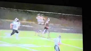 Gabriel Carruthers with the screen reception and the speed for the touchdown! 