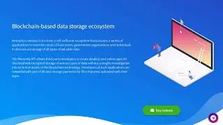 MEMORITY ICO DECENTRALIZED SECURE DATA STORAGE ON BLOCKCHAIN