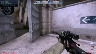 CS:GO Dust 2 CT wallbang from long for long doors 2k19