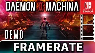 Daemon X Machina DEMO | Docked Vs Handheld | Frame Rate TEST