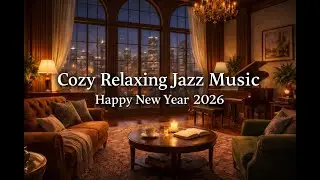 Happy New Year 2026 🎆 Cozy Relaxing Jazz Music for Calm, Reflection & Peaceful Moments (1.5 Hours)