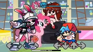 You thirsty Amy?/ Pinkie race but Skarlet bunny and Amy sing it