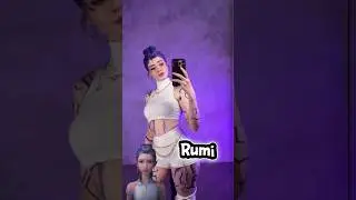 Golden cover by K-Pop Demon Hunter characters | Huntrix Girls x Saja Boys #Shorts #kpopdemonhunters