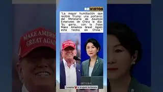 😂 Trump y su gorra made in China #shorts